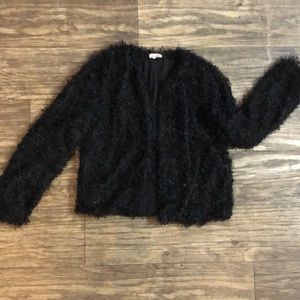 Fluffy Crop Cardigan